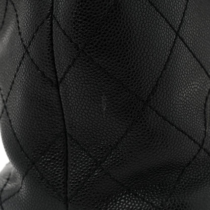 Chanel Grained Calfskin Shopping Fever Tote  Black 13 of 13
