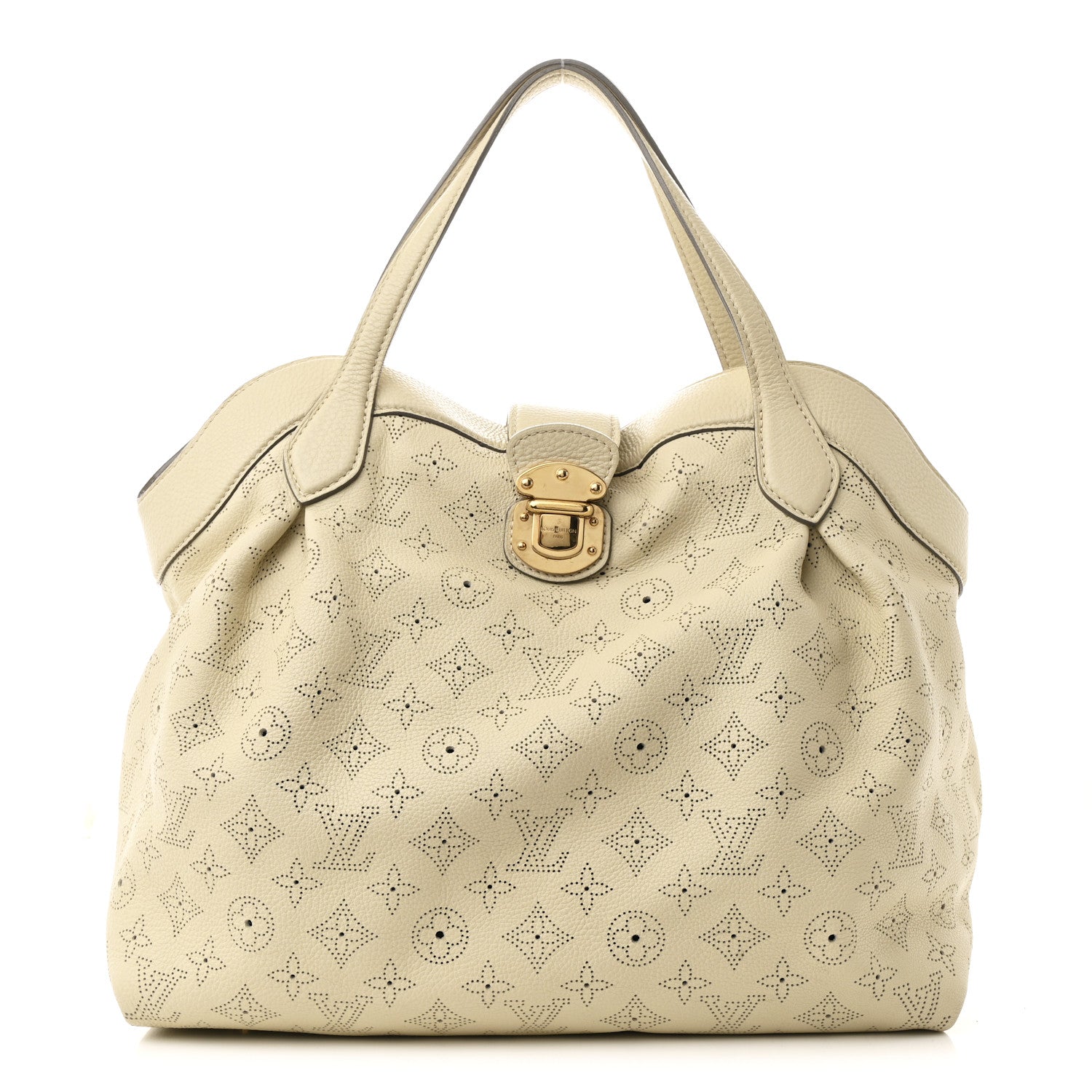 Louis Vuitton Mahina Cirrus MM Ivory 1 of 9