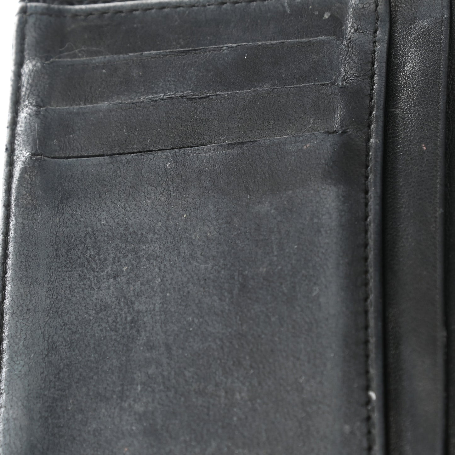 Caviar Timeless CC Compact French Wallet Black