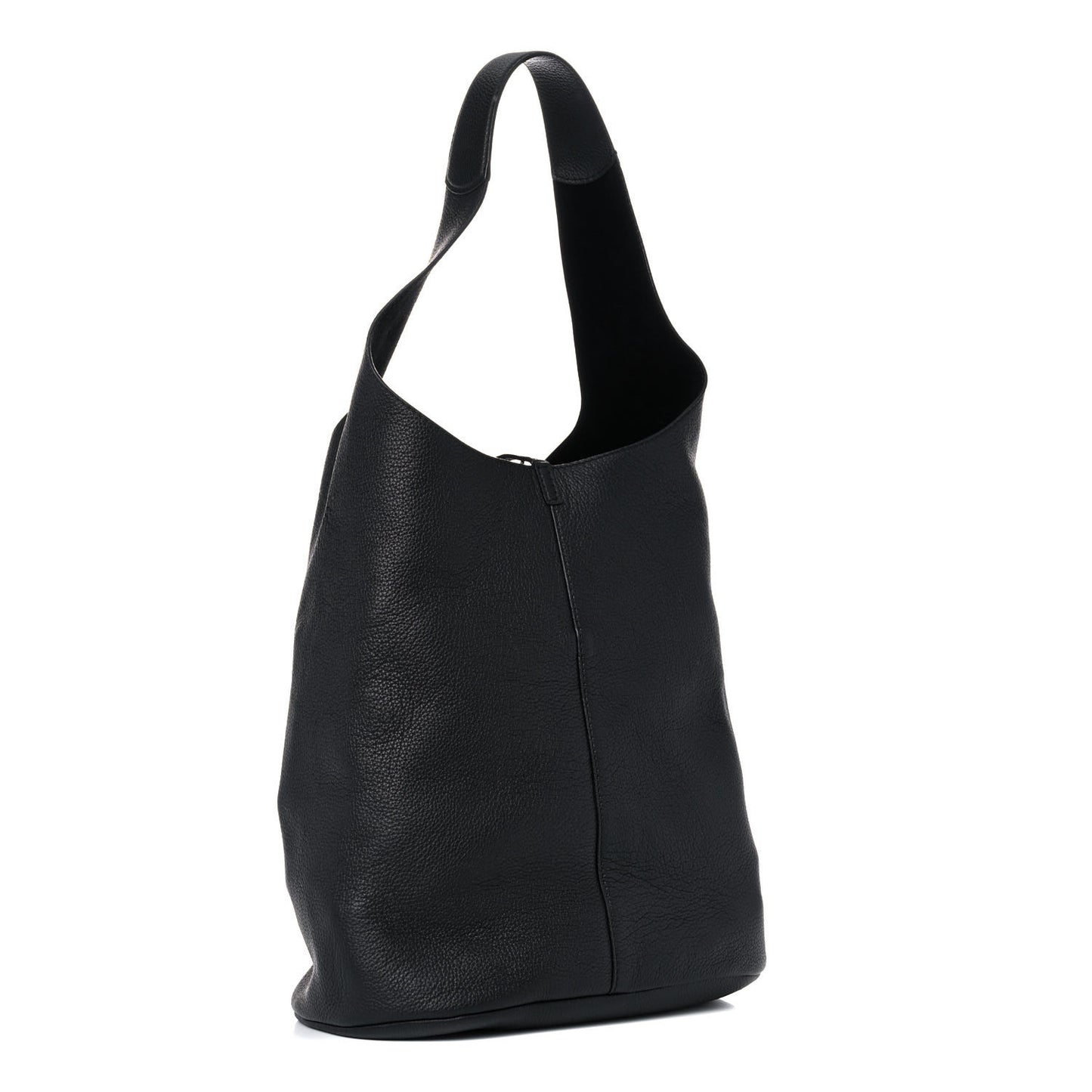 Calfskin Shoulder Bag Black