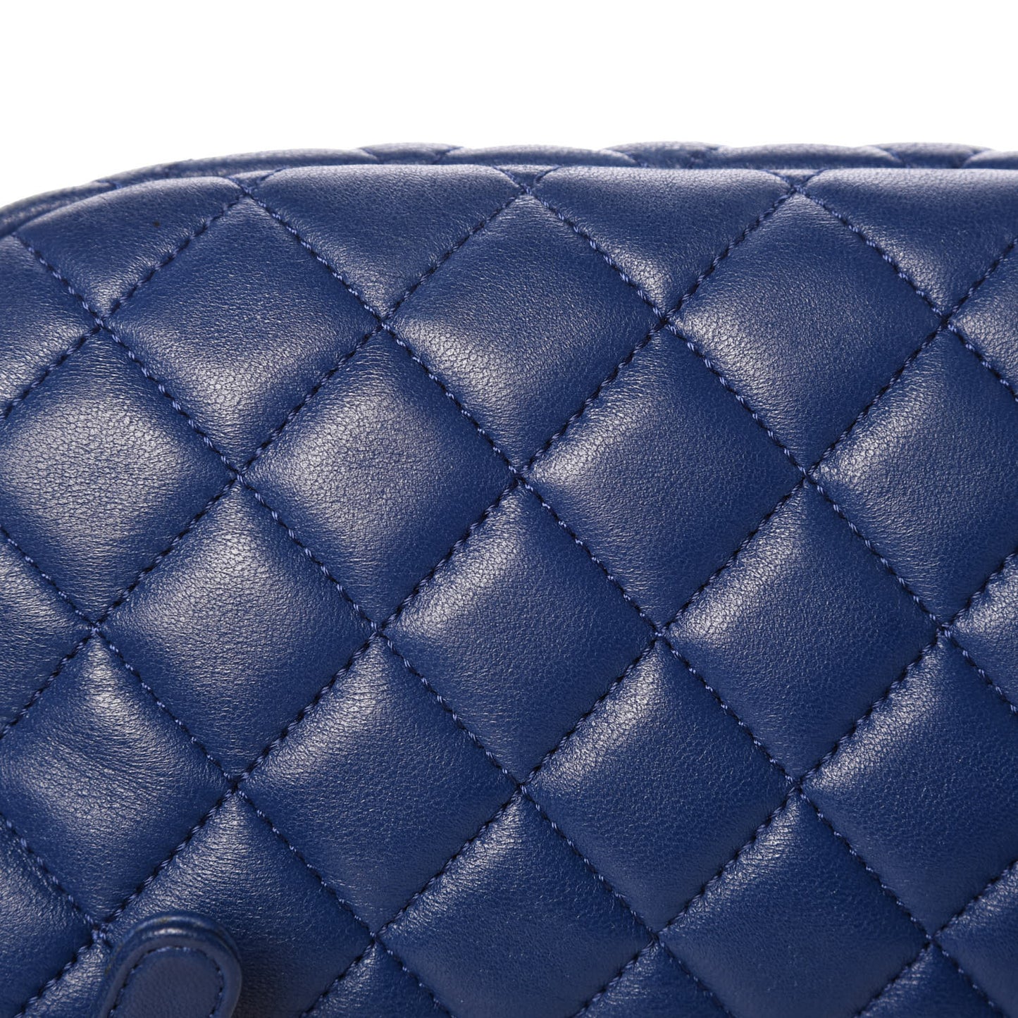 Lambskin Quilted Small Urban Spirit Backpack Blue