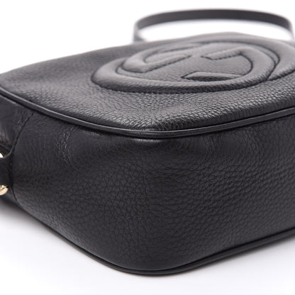 Gucci Pebbled Calfskin Small Soho Disco Bag Black 8 of 13
