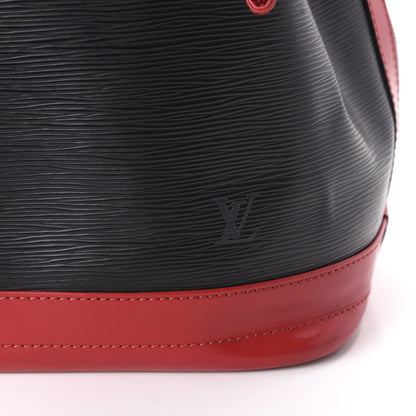 Louis Vuitton Epi Bi-Color Noe Castillan Red Black 9 of 9