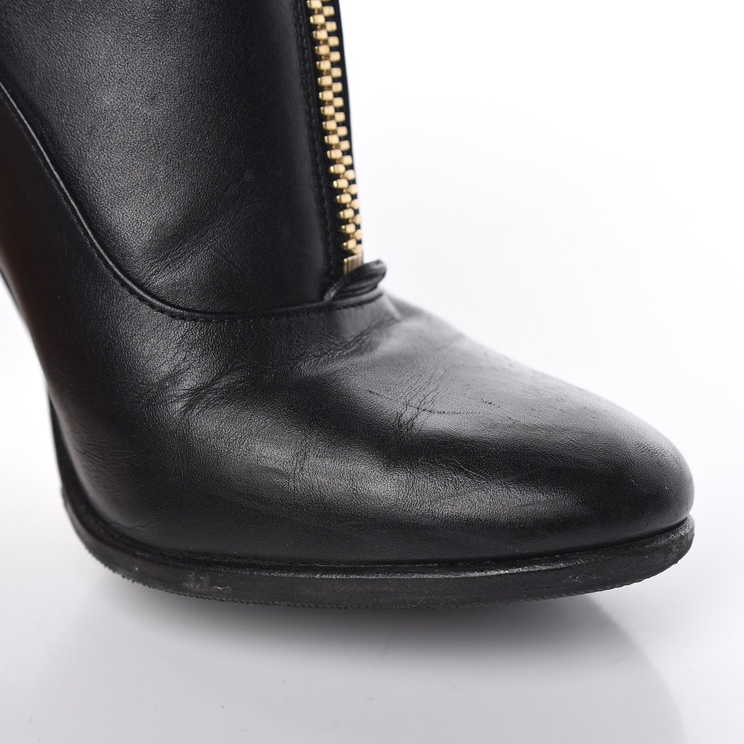 Calfskin Rebelle Boots 37 Black