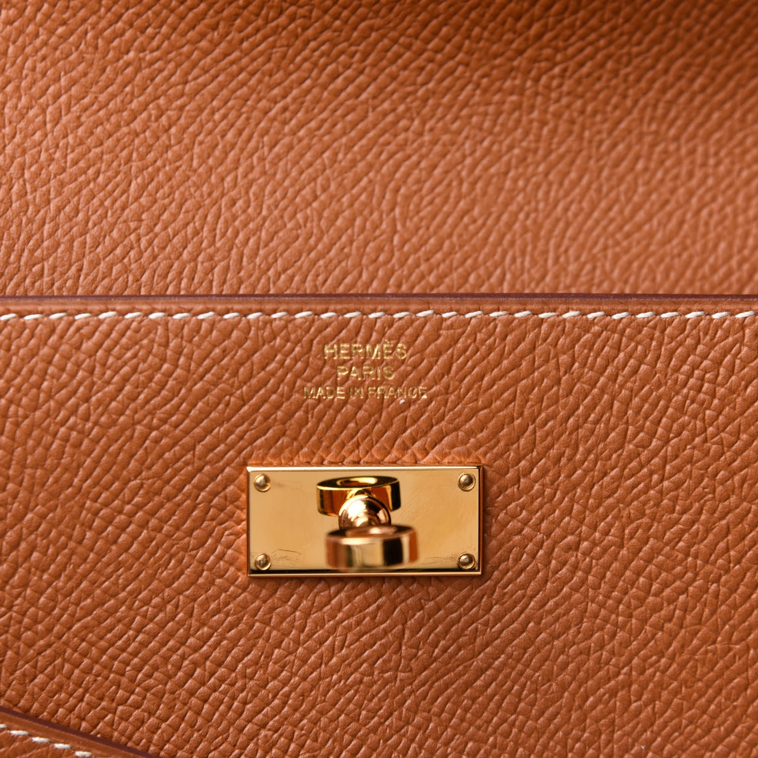 Hermes Epsom Kelly Longue Wallet Gold 6 of 8