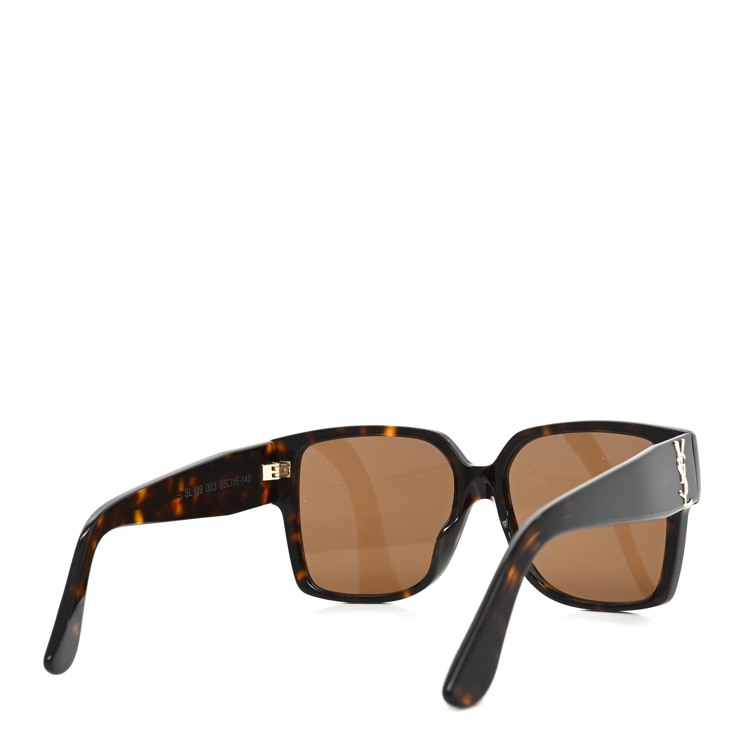 Saint Laurent Acetate Square SL M9 Sunglasses Tortoise 7 of 16