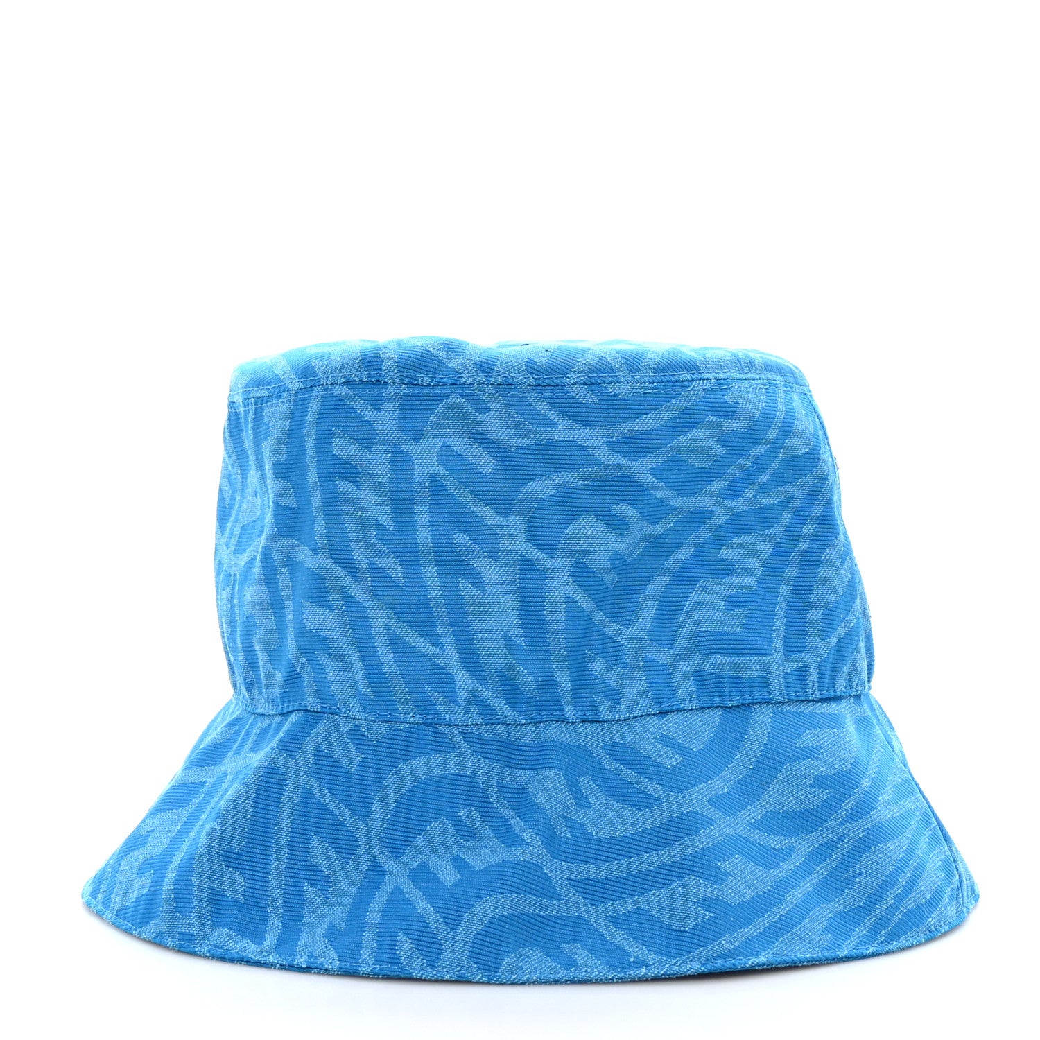 Fendi X SARA COLEMAN Canvas FF Vertigo Bucket Hat M Turquoise 4 of 7
