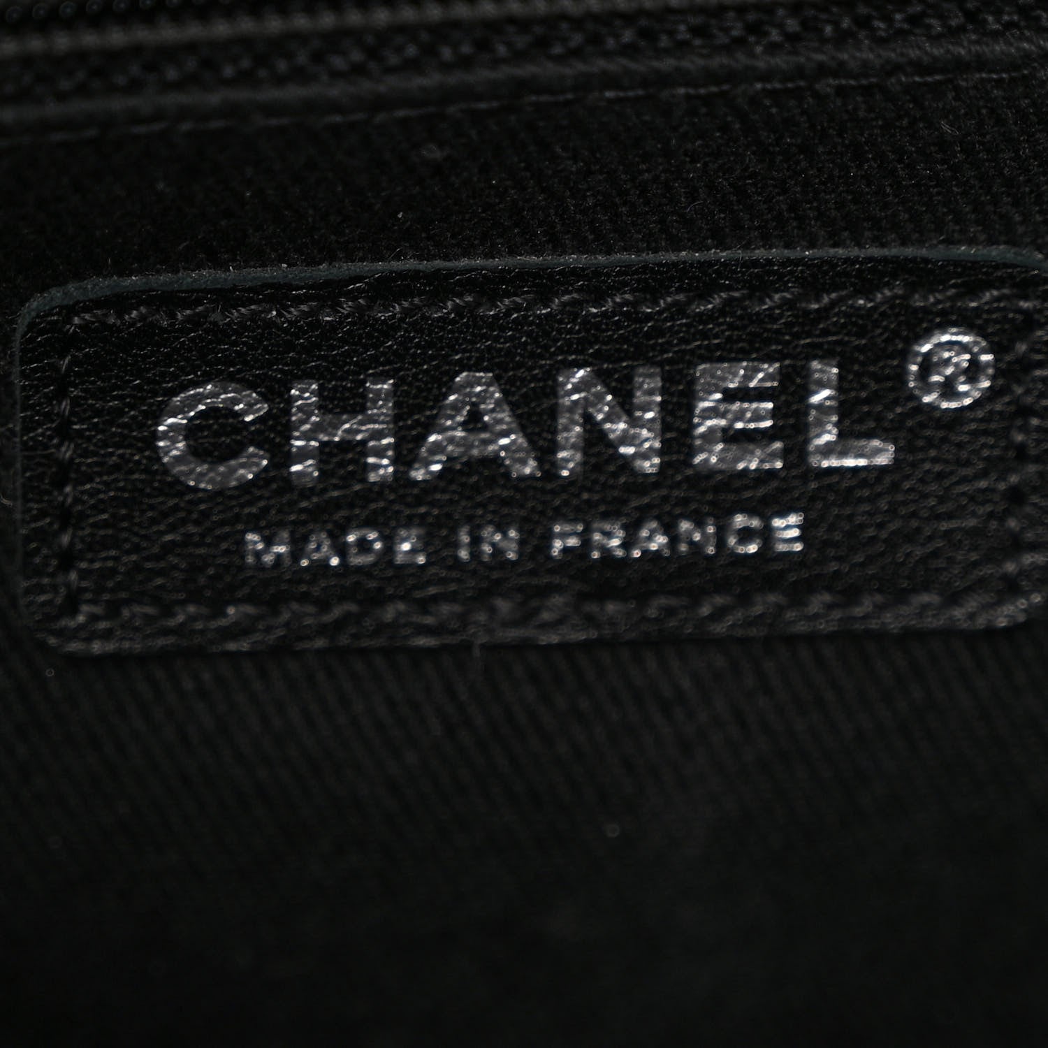 Chanel Iridescent Caviar Medium Lady Pearly Flap Black 7 of 14