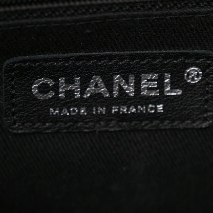 Chanel Iridescent Caviar Medium Lady Pearly Flap Black 7 of 14