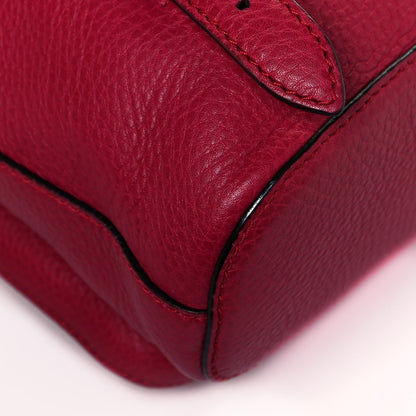 Gucci Cellarius Calfskin Medium Bamboo Backpack Petunia 11 of 12