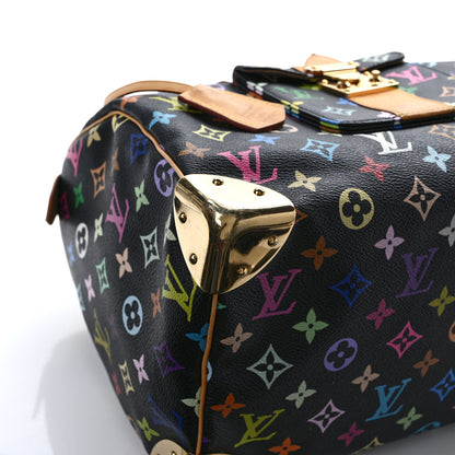 Louis Vuitton Monogram Multicolor Speedy 30 Black 11 of 16