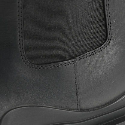Bottega Veneta Calfskin The Tire Chelsea Boots 39 Black Green 11 of 11