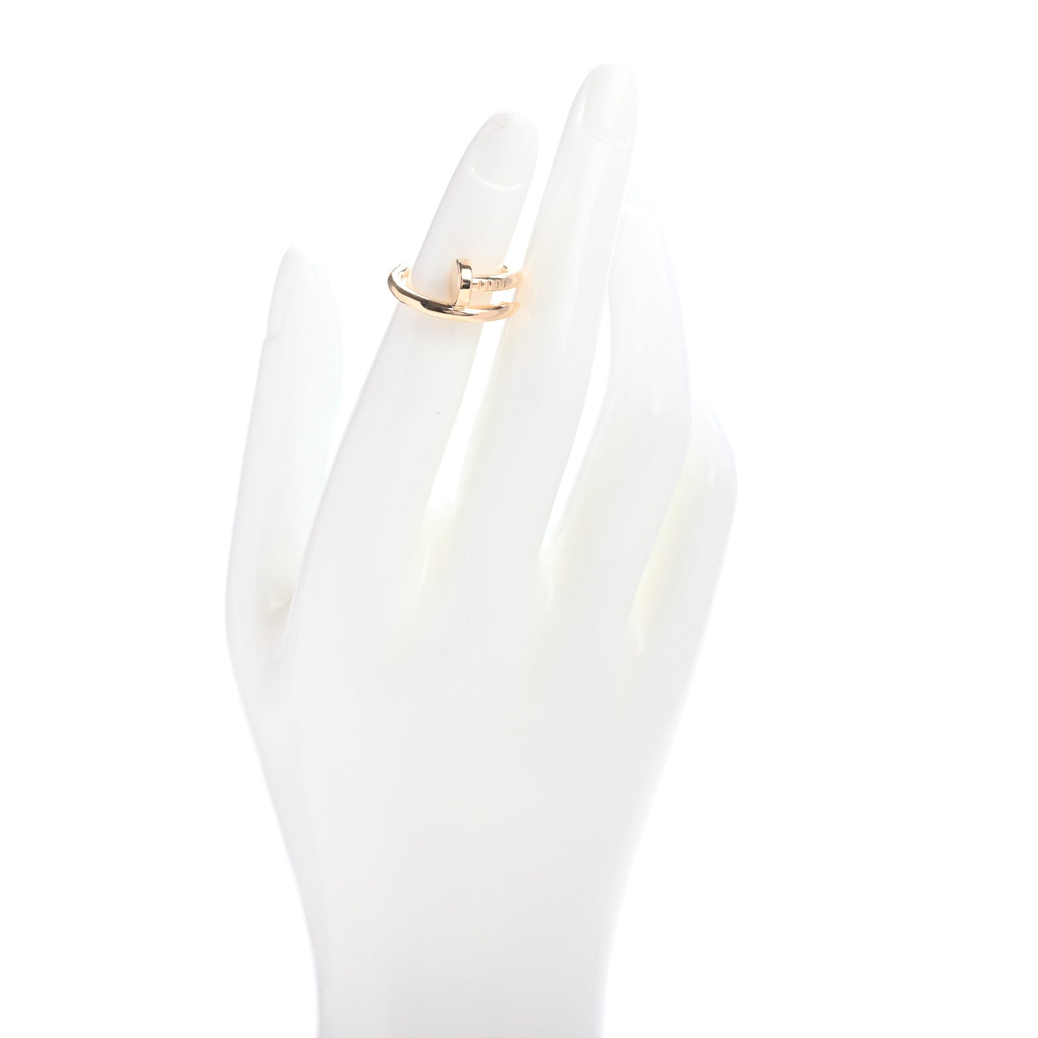 Cartier 18K Yellow Gold Juste Un Clou Ring 49 4.75 2 of 5