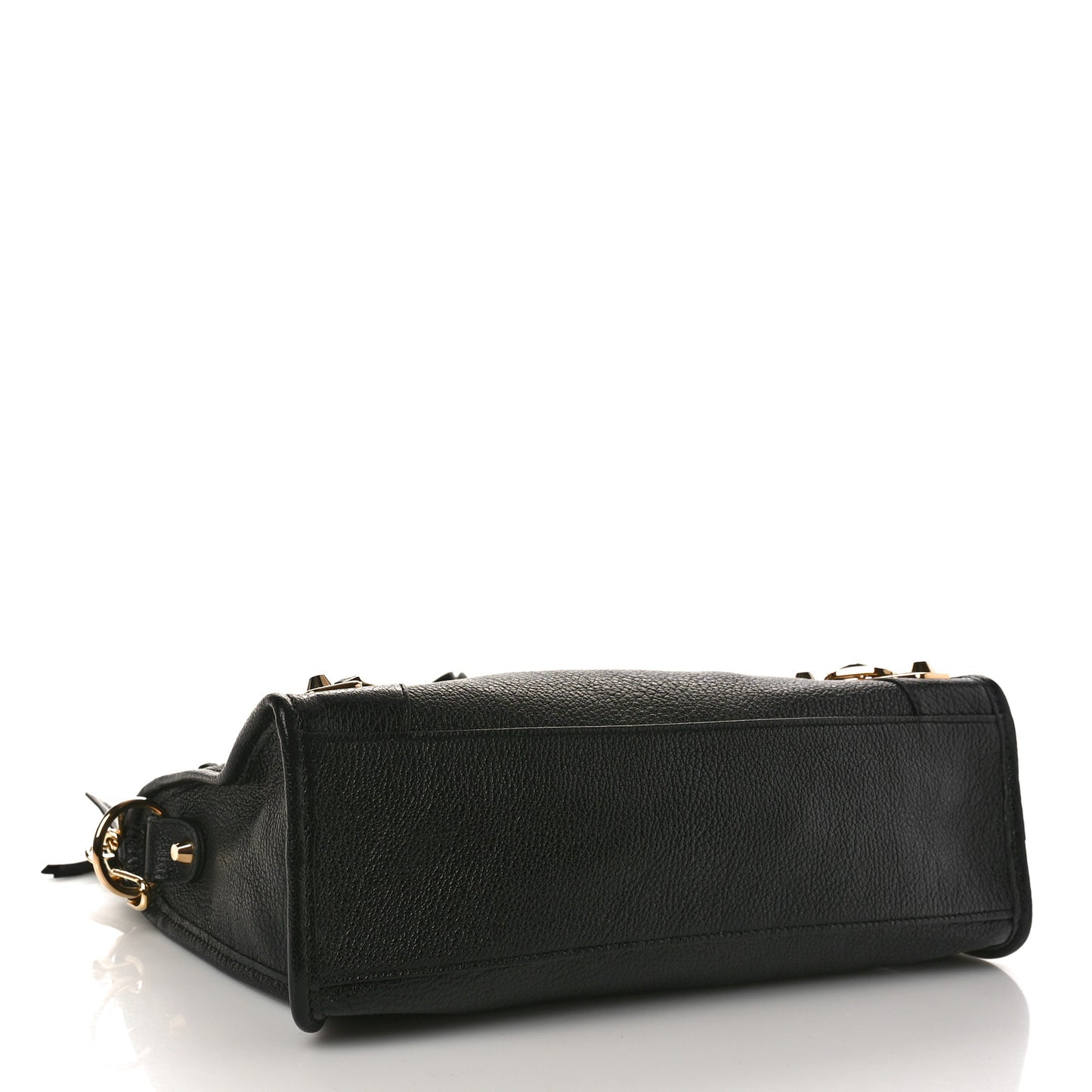 Chevre Gold Metallic Edge Hardware S City Black