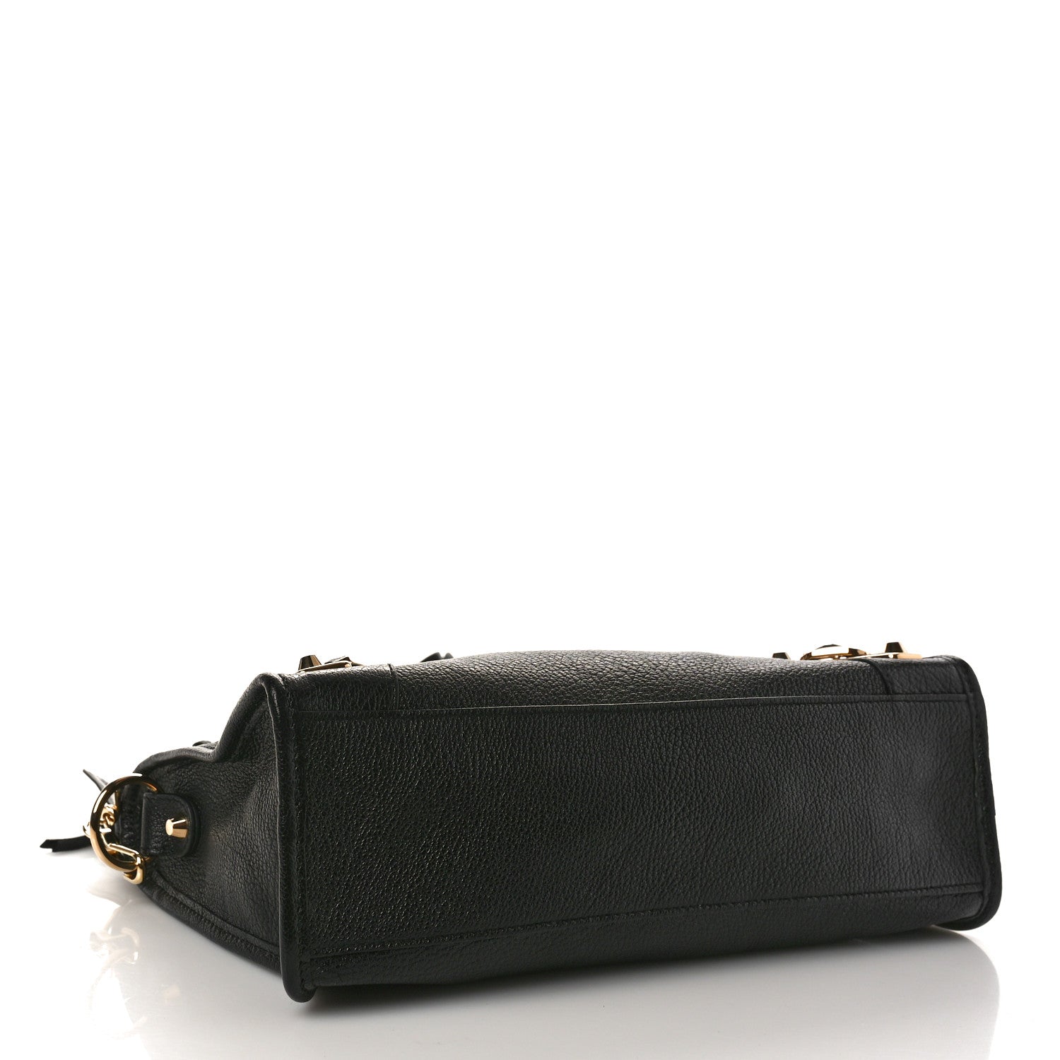 Balenciaga Chevre Gold Metallic Edge Hardware S City Black 4 of 8