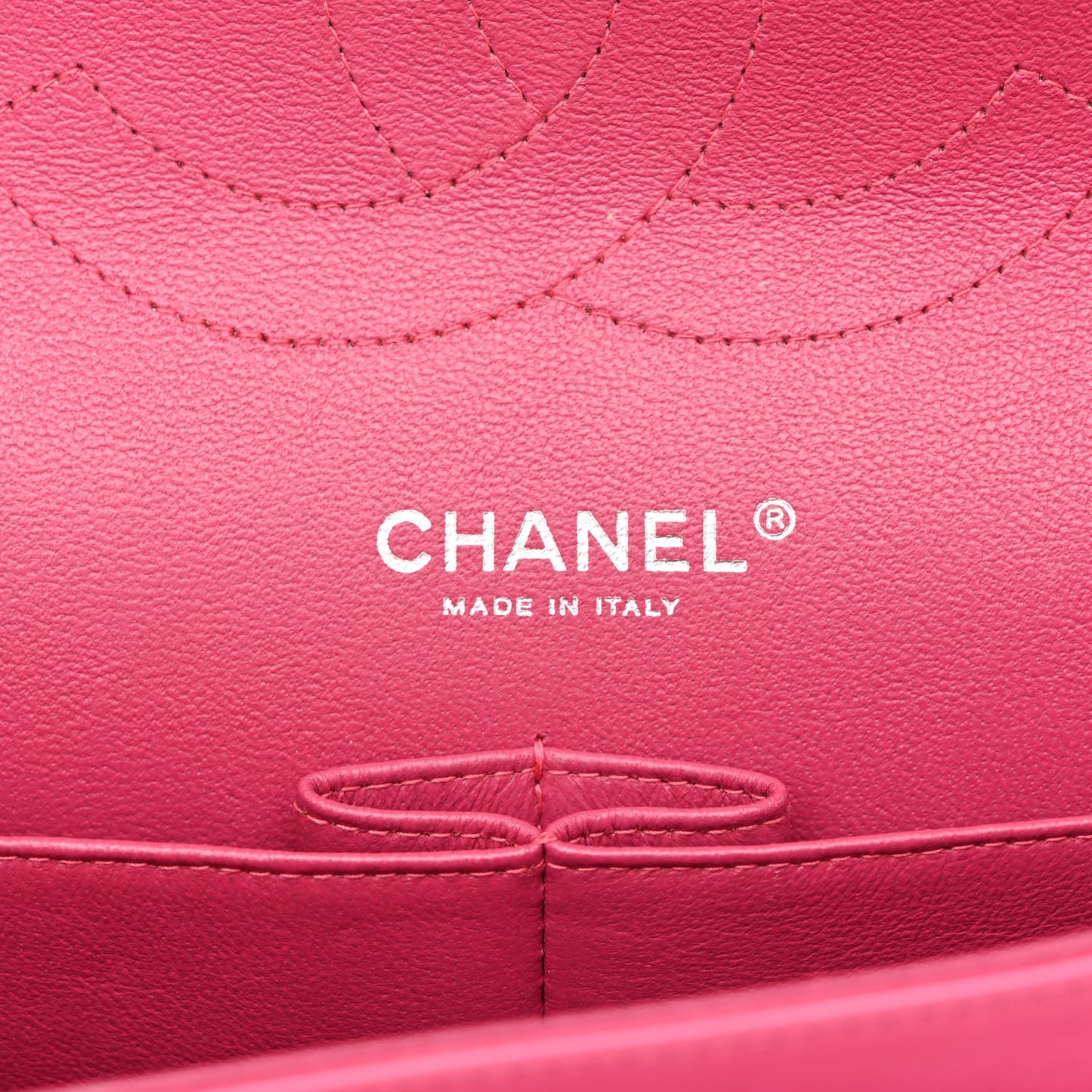 Patent Quilted Jumbo Double Flap Pink