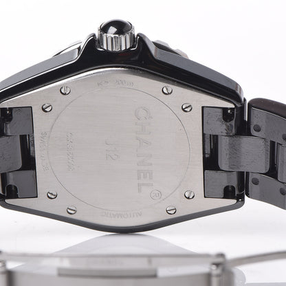 Chanel Stainless Steel Ceramic 38mm J12 Automatic Watch Black 5 of 7