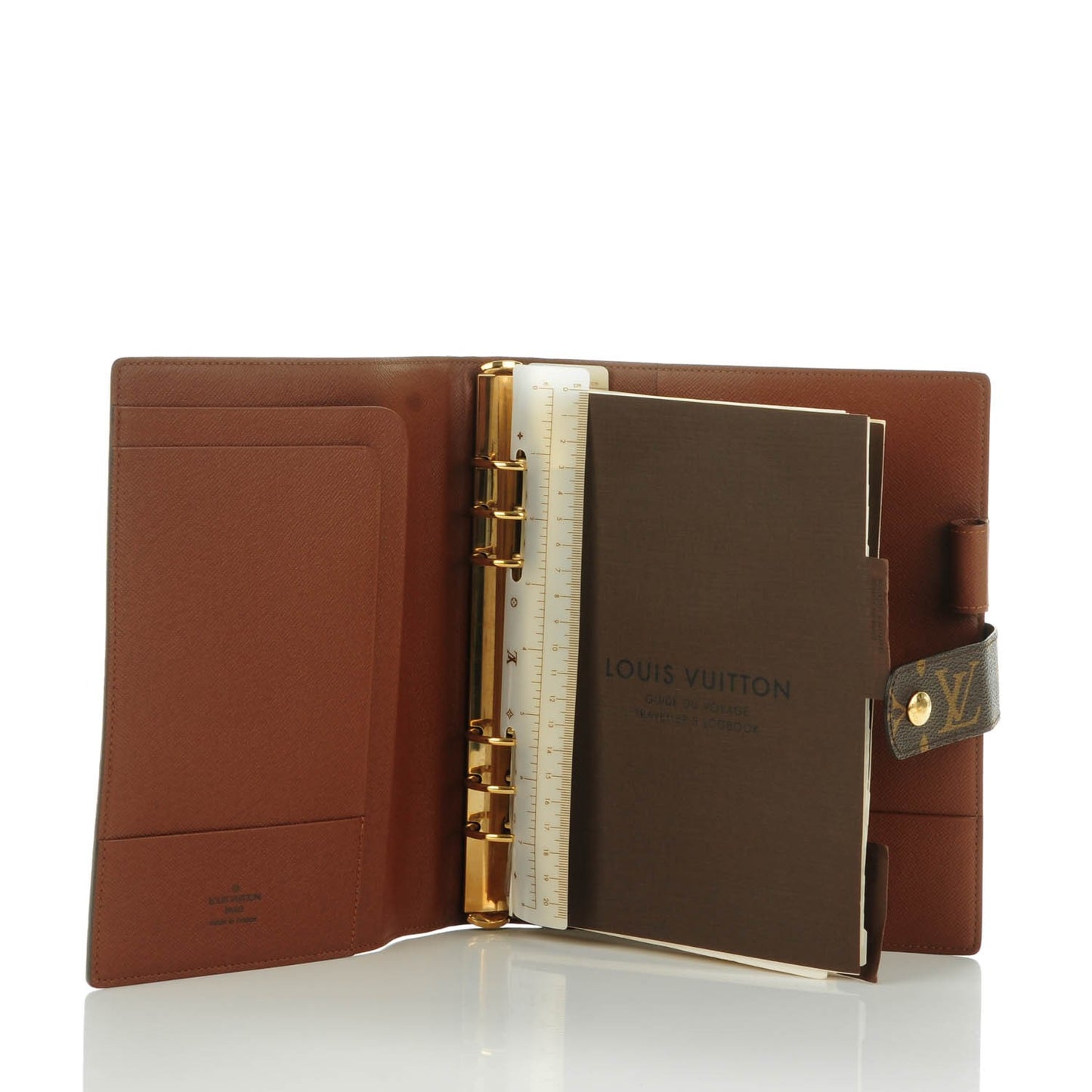 Monogram Large Ring Agenda Cover