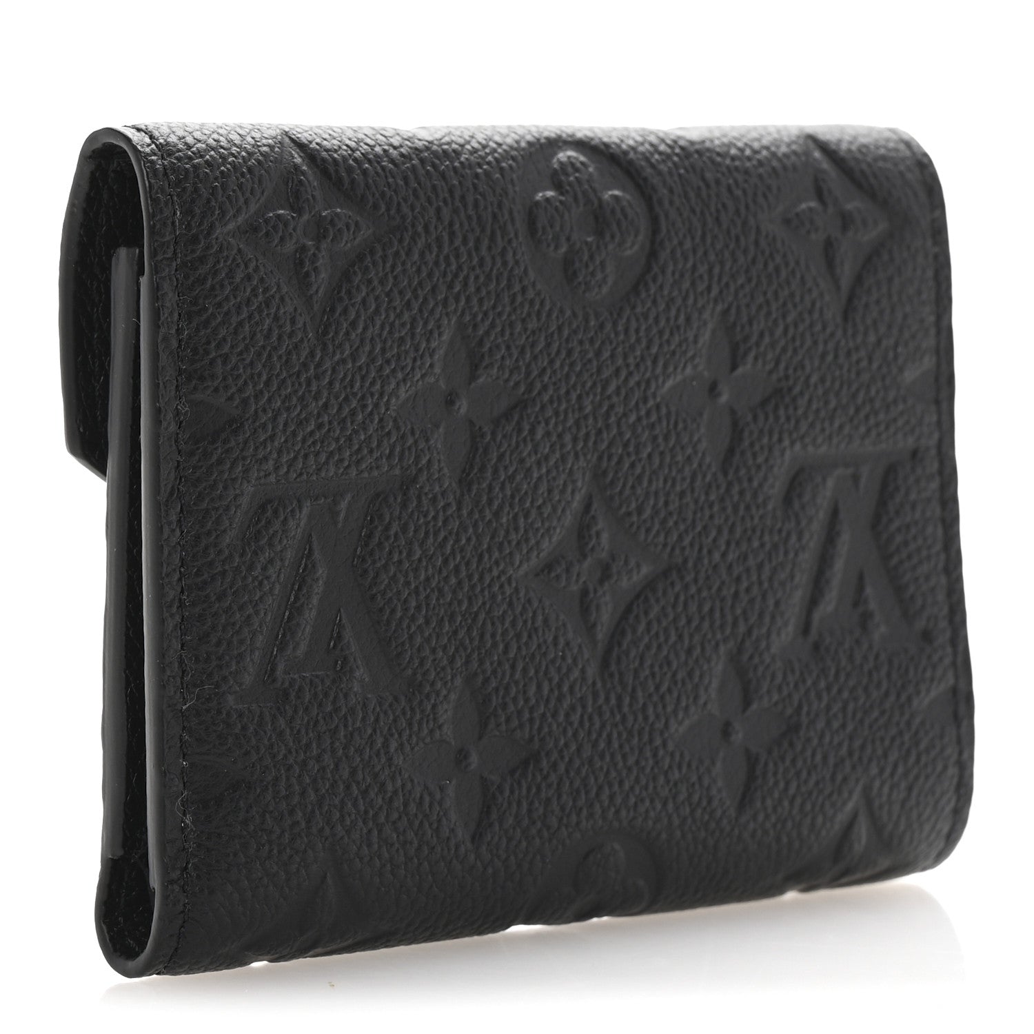 Louis Vuitton Empreinte Victorine Wallet Black 3 of 7
