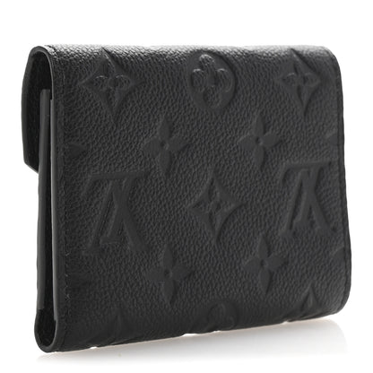 Louis Vuitton Empreinte Victorine Wallet Black 3 of 7