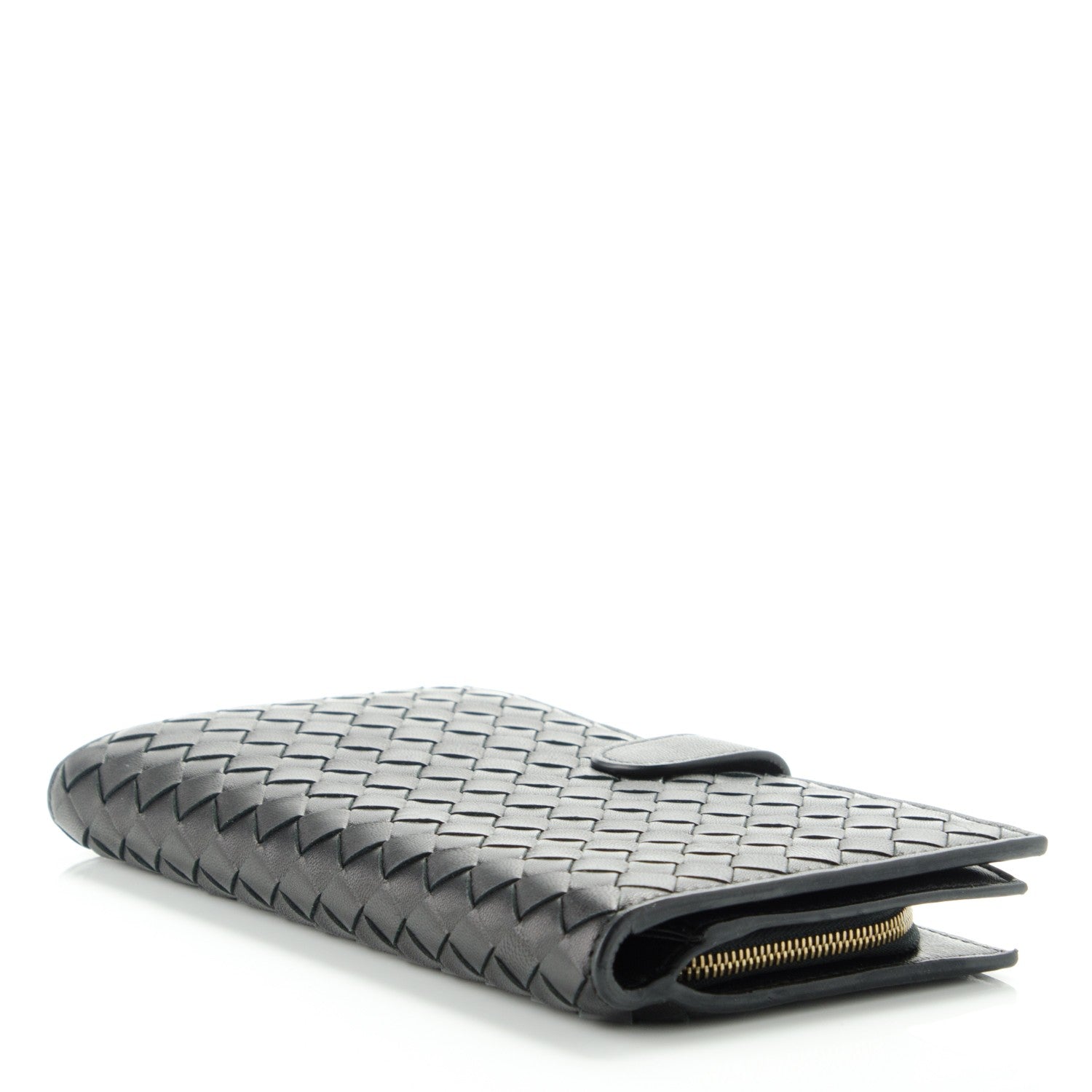 Bottega Veneta Nappa Intrecciato Continental Wallet Black 4 of 8