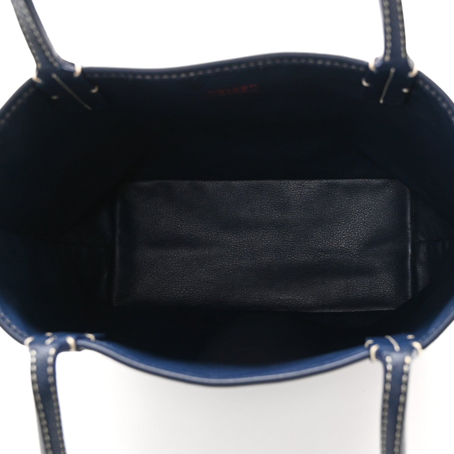 Goyardine Reversible Mini Anjou Navy