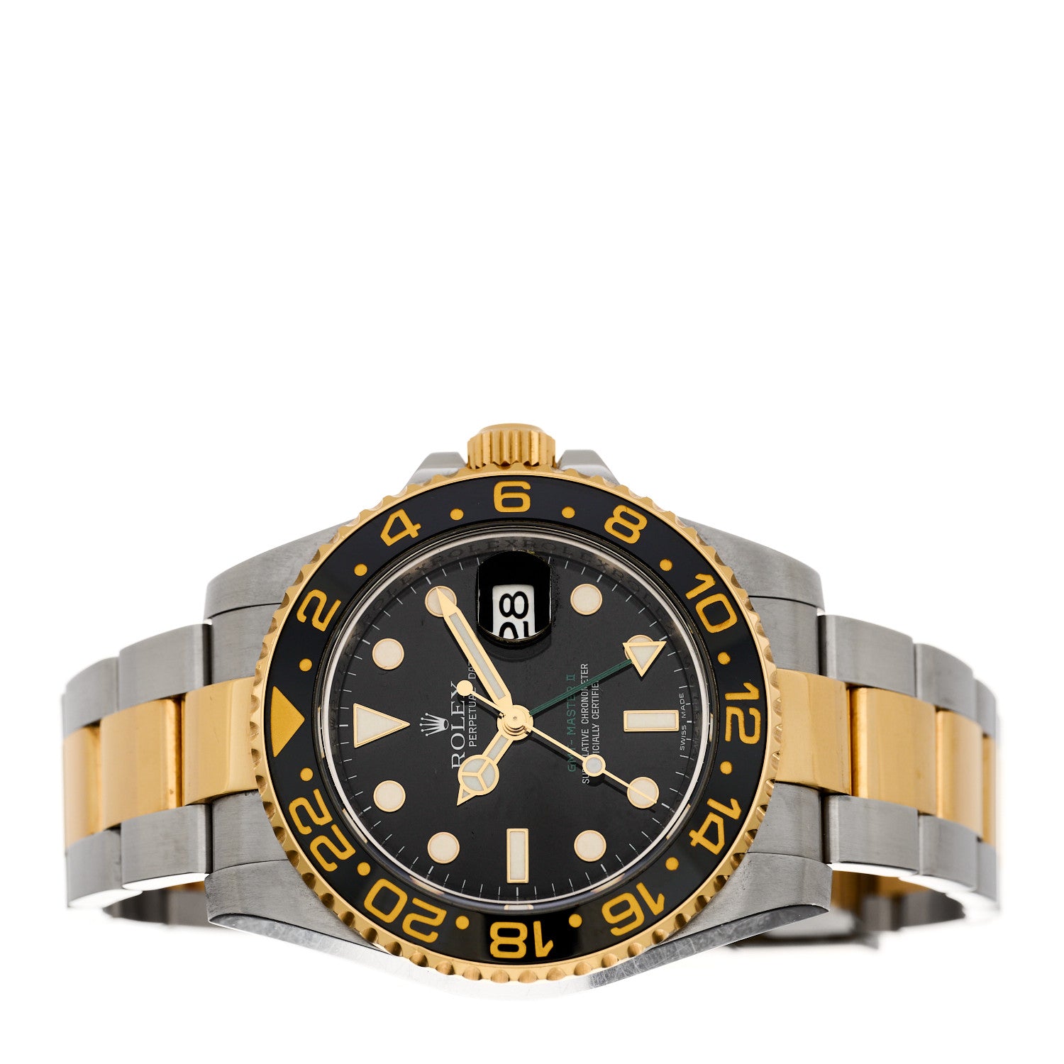 Rolex Stainless Steel 18K Yellow Gold 40mm GMT-Master II Oyster Perpetual Date Watch 116713LN 2 of 5