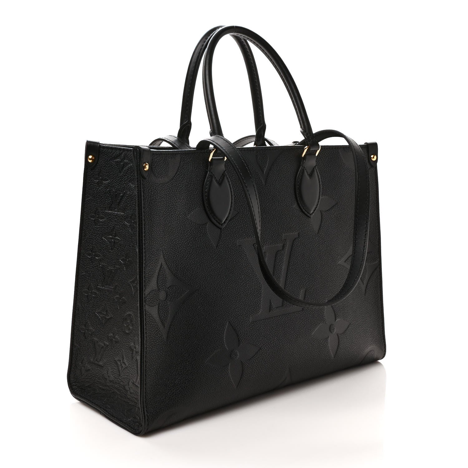 Louis Vuitton Empreinte Monogram Giant Onthego MM Black 3 of 8