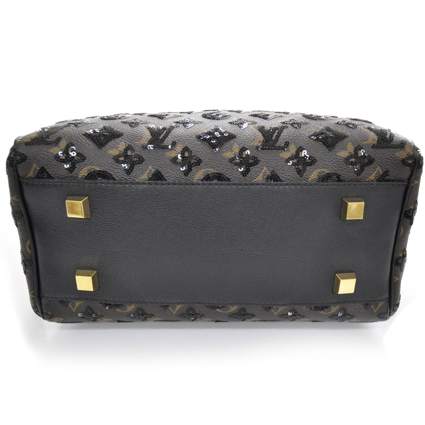 Monogram Sequins Eclipse Speedy 28 Black