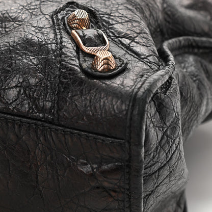 Balenciaga Agneau Giant 12 Rose Gold Hardware City Black 13 of 14