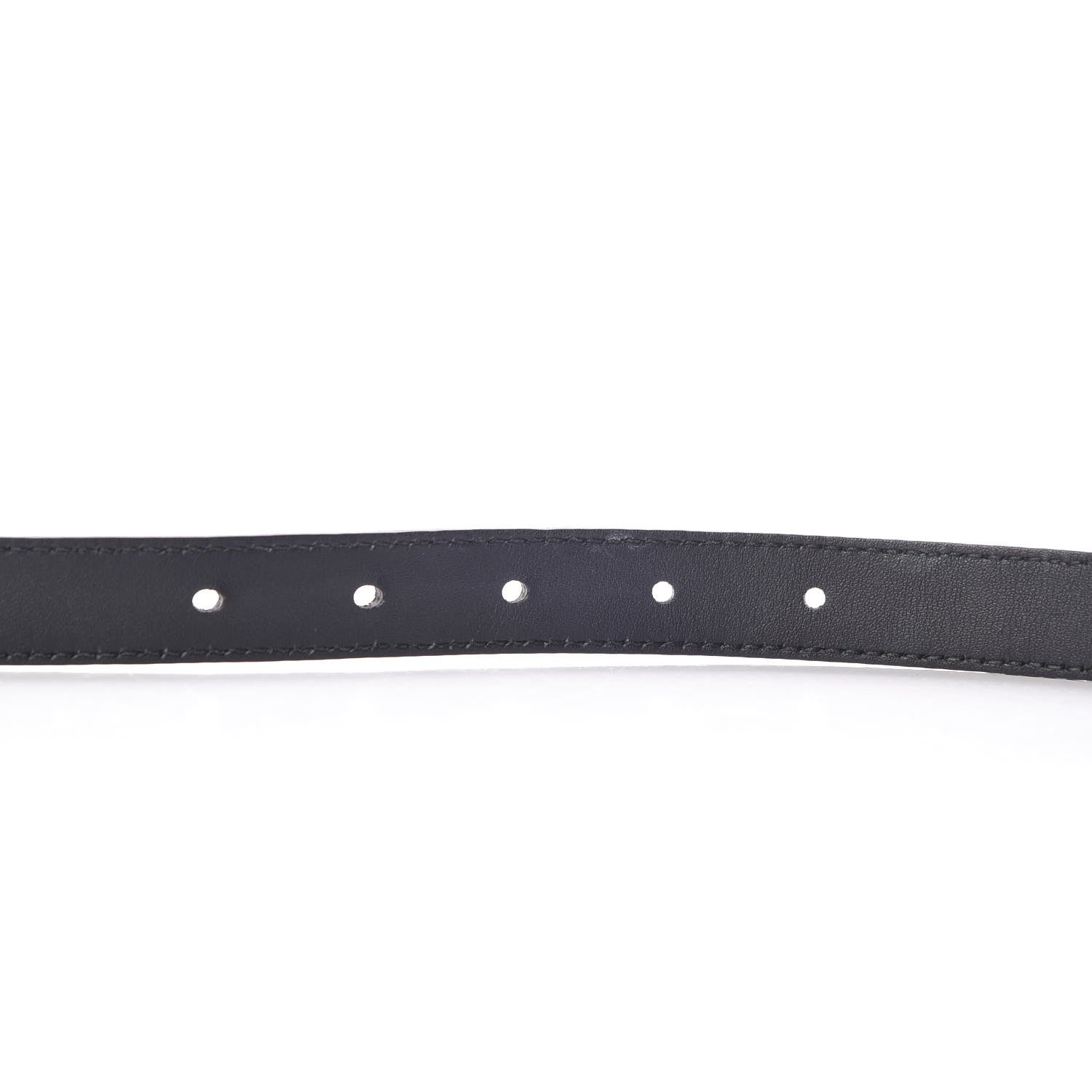 Gucci Calfskin Double G 20mm Belt 85 34 Black 7 of 10