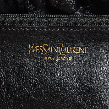 Saint Laurent Calfskin Vincennes Mombasa Hobo Black 7 of 9