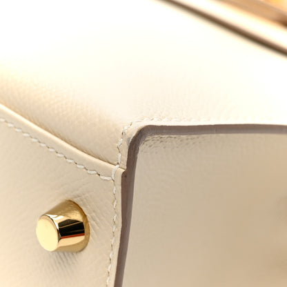 Hermes Epsom Kelly Sellier 28 Craie 14 of 17