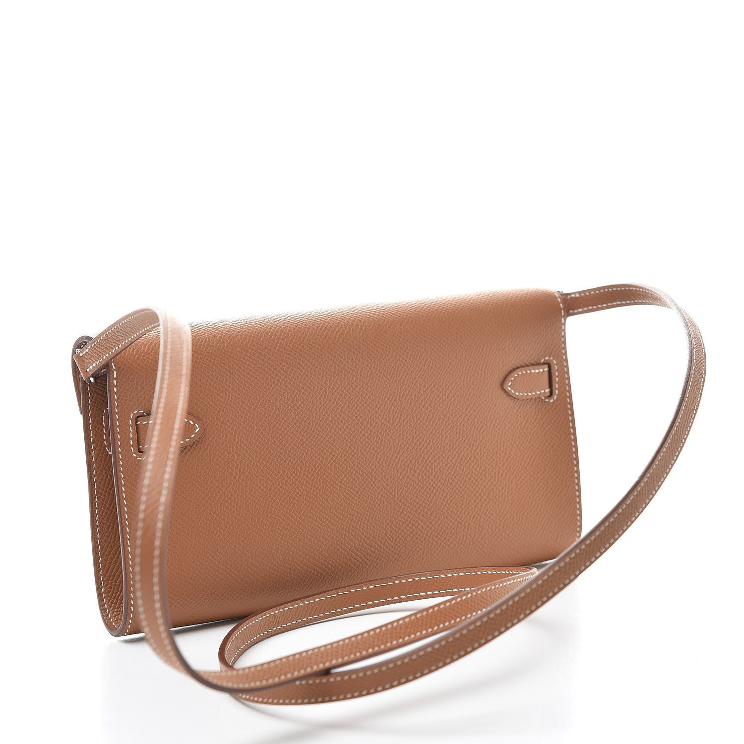 Hermes Epsom Kelly Wallet To Go Gold 3 of 11