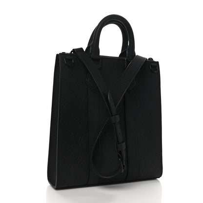 Louis Vuitton Taurillon Monogram Sac Plat Cross Black 3 of 8