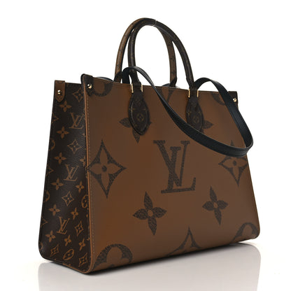 Louis Vuitton Reverse Monogram Giant Onthego MM 3 of 9