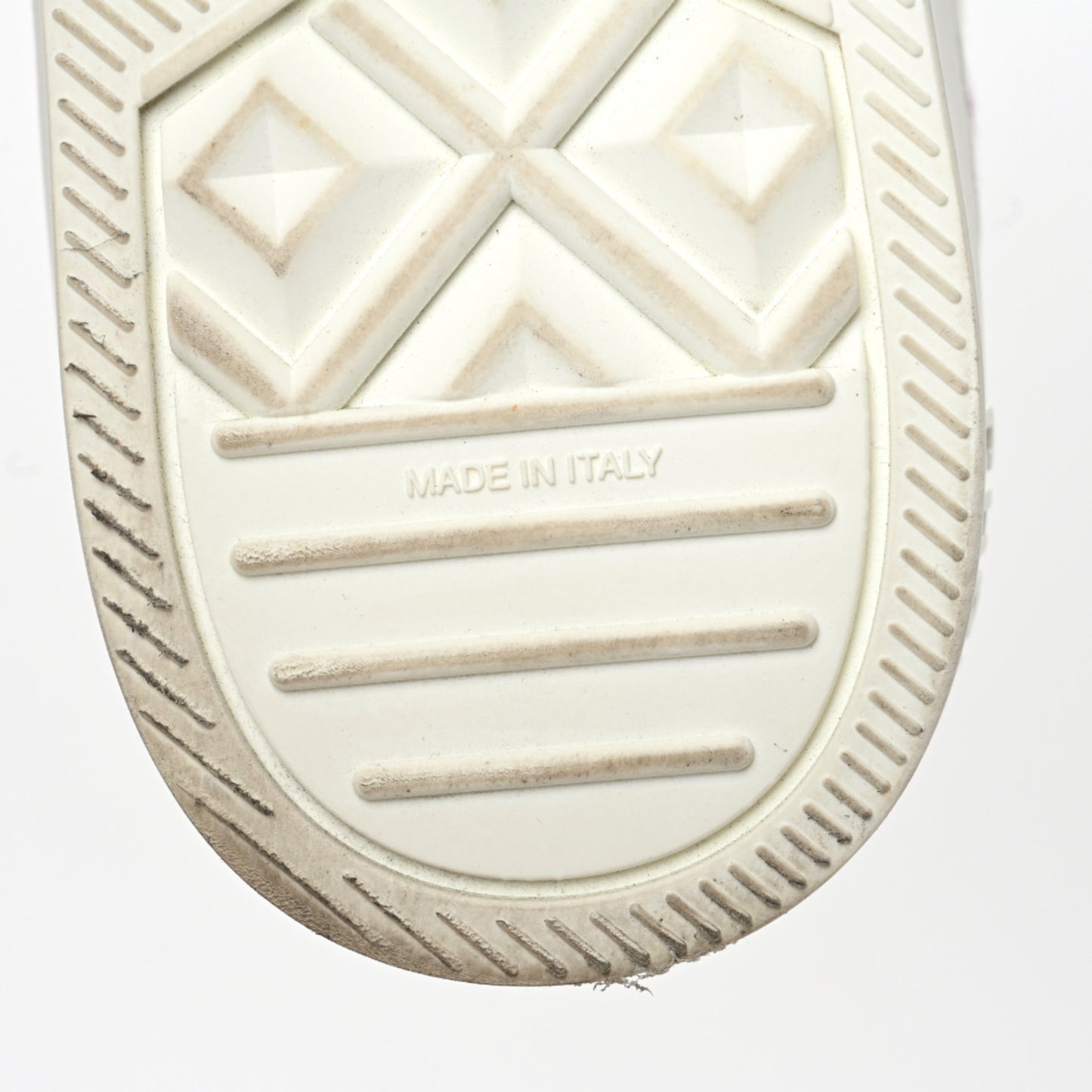 Canvas Oblique Walk'N'Dior Low Top Sneakers 38.5 Deep Amaranth