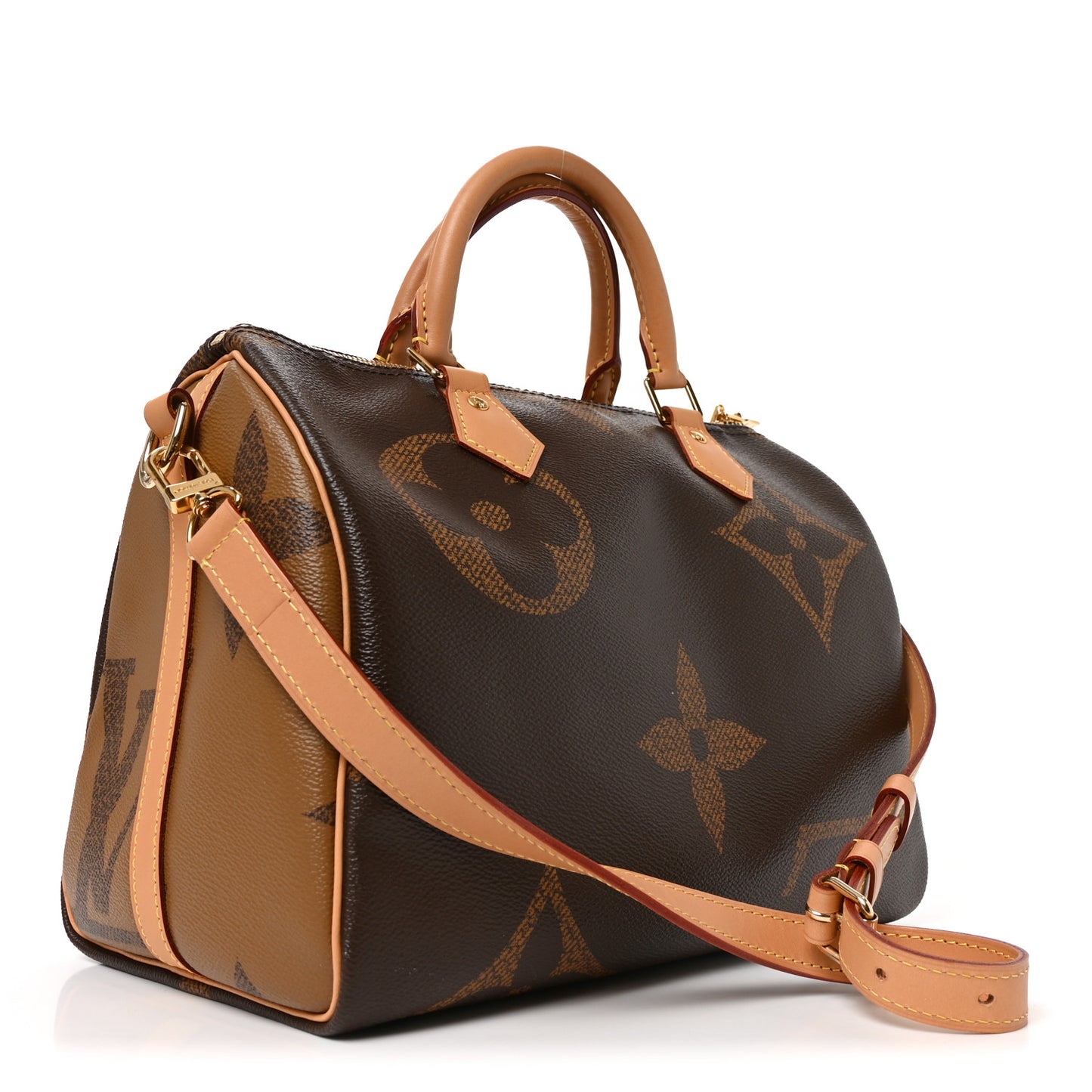 Reverse Monogram Giant Speedy Bandouliere 30