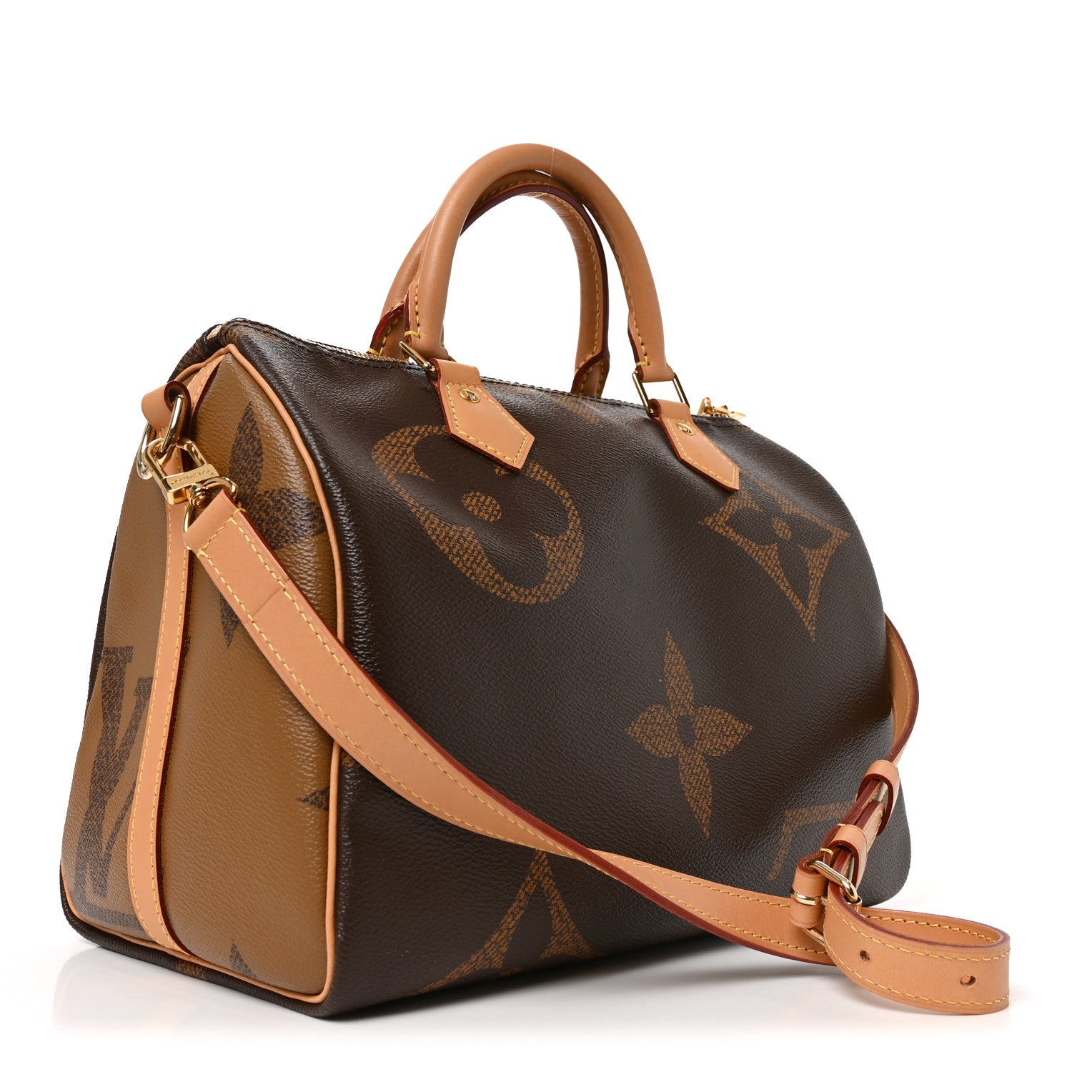 Louis Vuitton Reverse Monogram Giant Speedy Bandouliere 30 3 of 10
