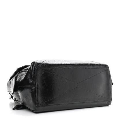 Givenchy Creased Patent Calfskin Medium ID Flap Black 4 of 9