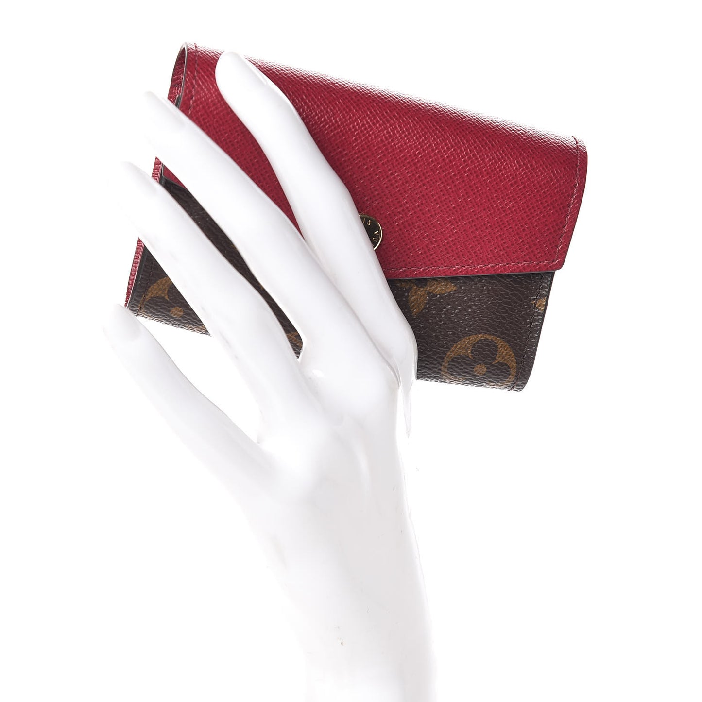 Monogram Sarah Multicartes Fuchsia