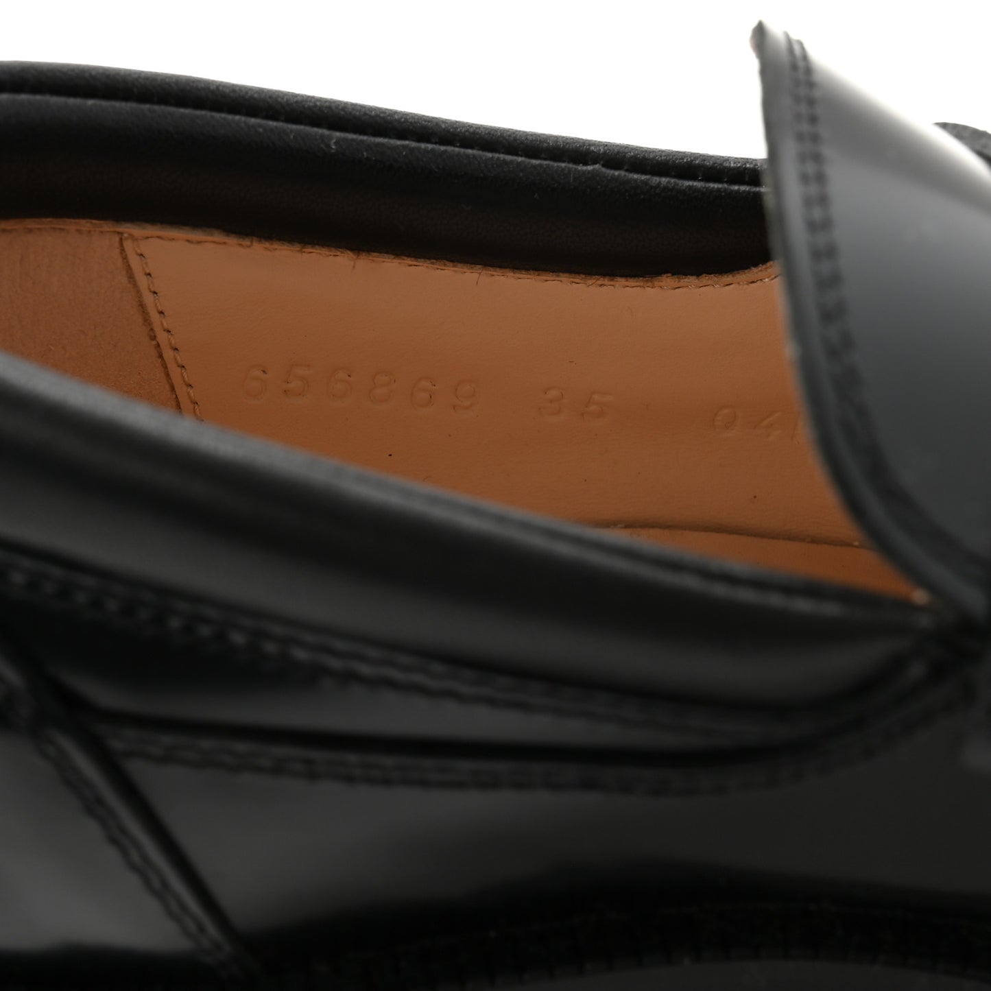 Magnum Calfskin Nappa Samoa Womens Horsebit Platform Chunky Lug Sole 40mm Loafers 35 Black