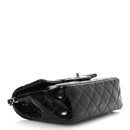 Chanel Patent Calfskin Quilted Mini Rectangular Flap Black 4 of 15