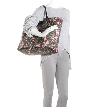 Givenchy Textured Coated Canvas Roses Camouflage Print Large Antigona Tote Black 2 of 10