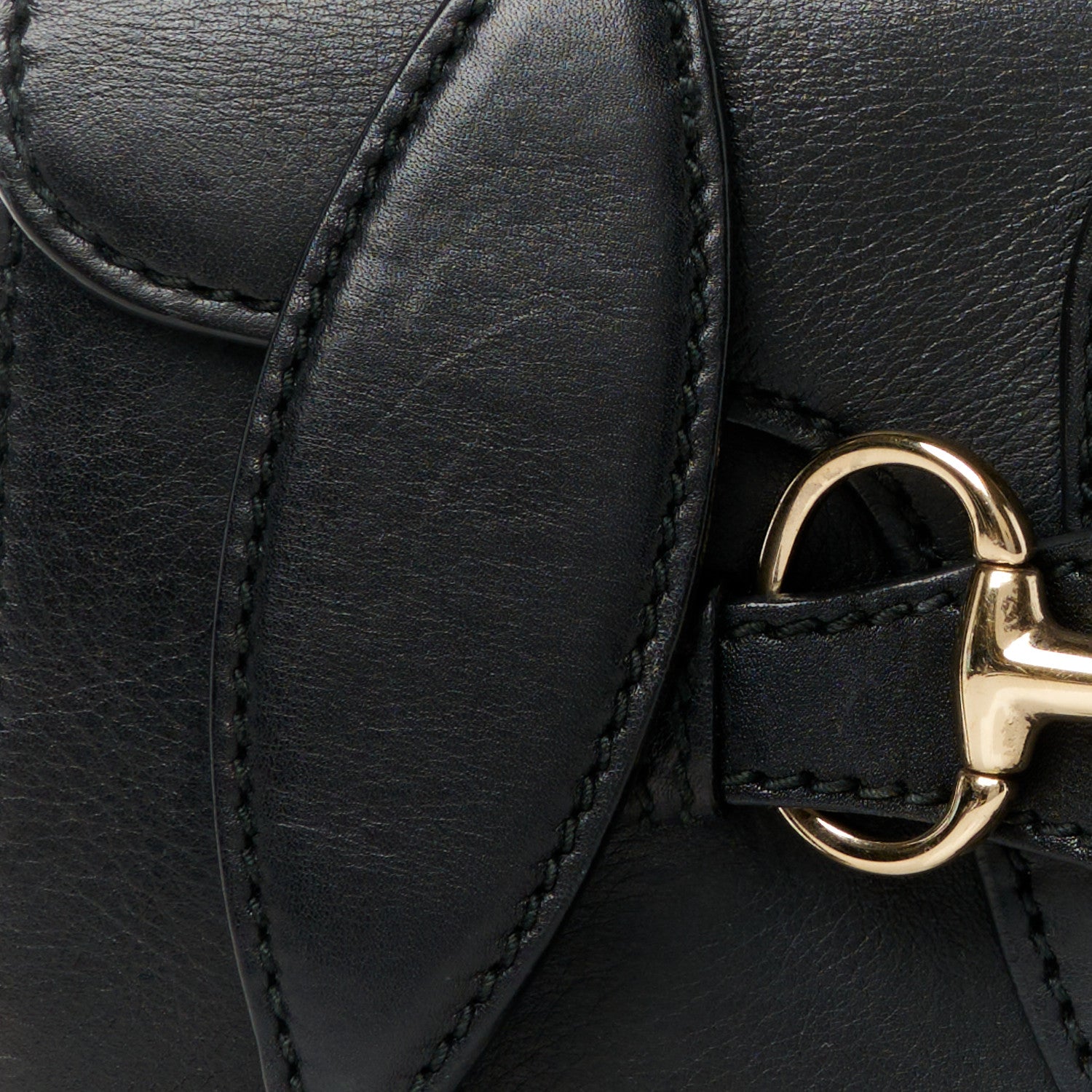 Gucci Smooth Calfskin Small Emily Chain Shoulder Bag Black 9 of 11