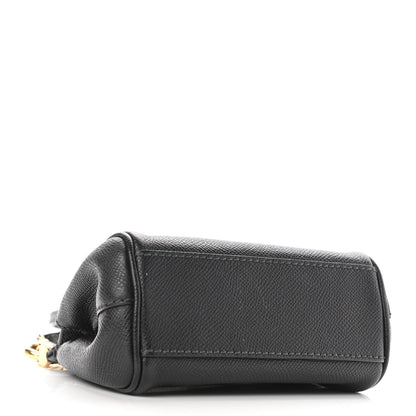 Dolce & Gabbana Dauphine Mini Miss Sicily Satchel Black 4 of 9