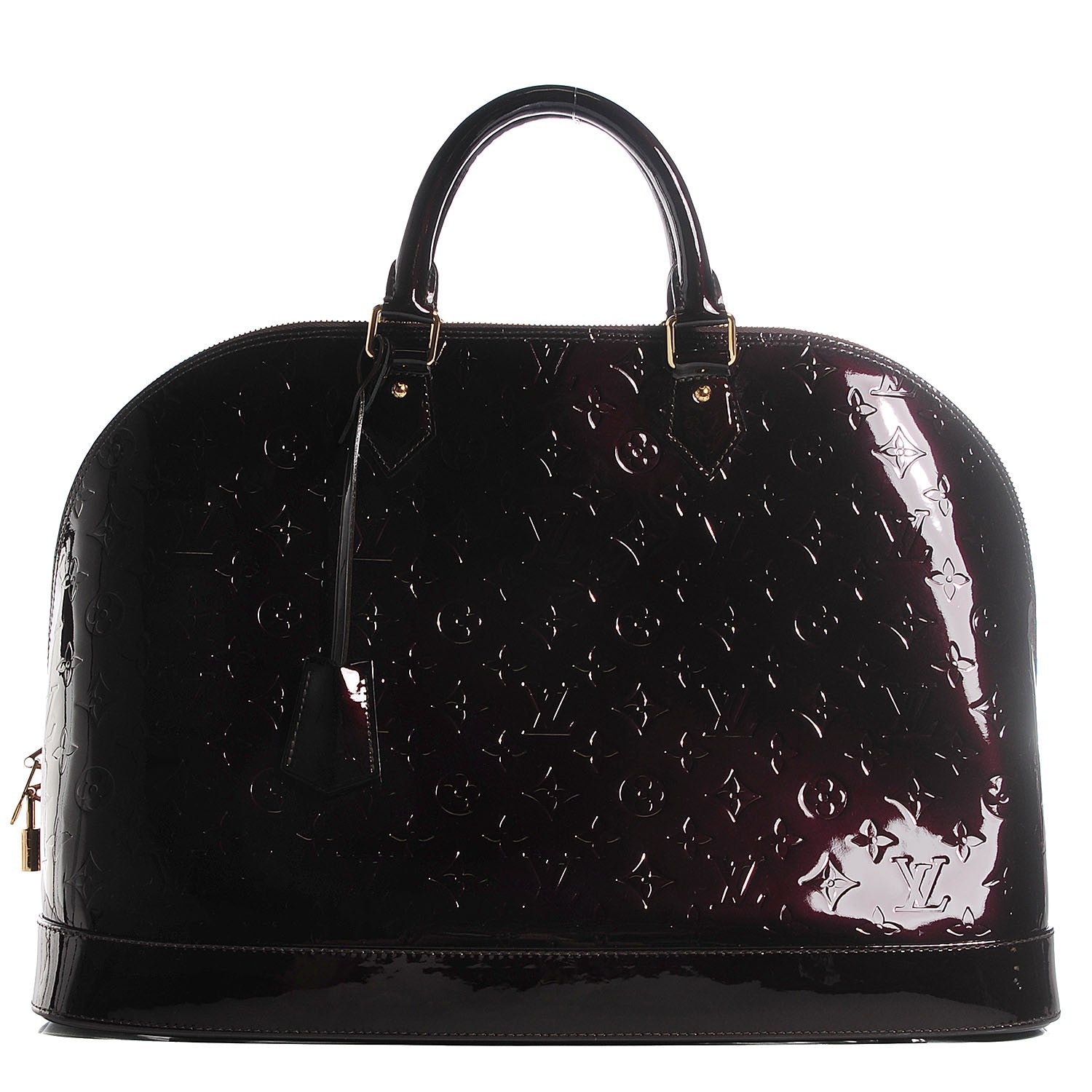 Louis Vuitton Vernis Alma GM XL Amarante 1 of 7