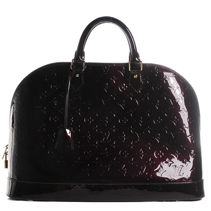 Louis Vuitton Vernis Alma GM XL Amarante 1 of 7