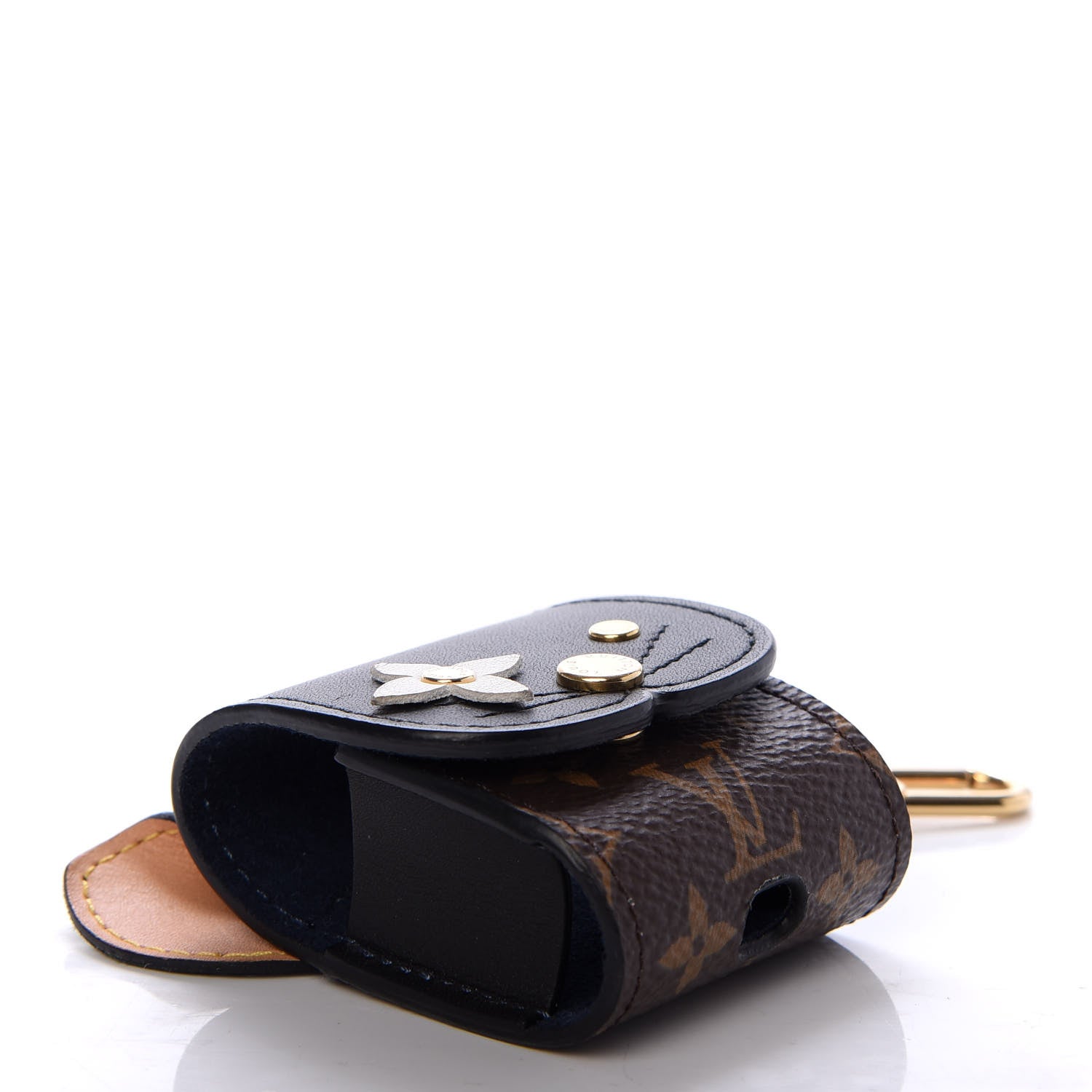 Louis Vuitton Monogram Cat Earphones Case Black 5 of 7