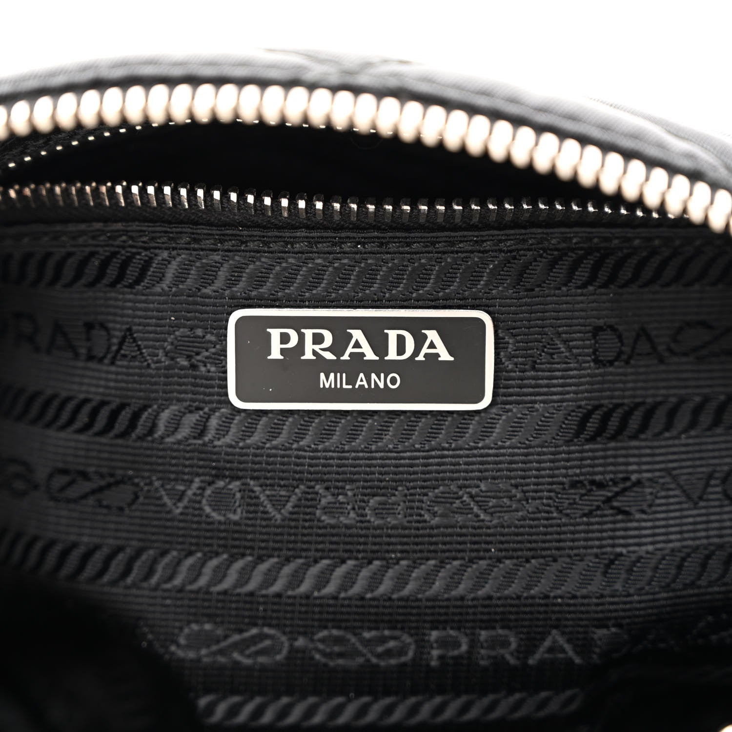 Prada Nylon Tessuto Impuntu Quilted Crossbody Bag Black 6 of 13